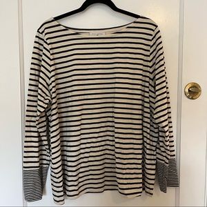 Nili Lotan Stripped Long Sleeve from Target Collab